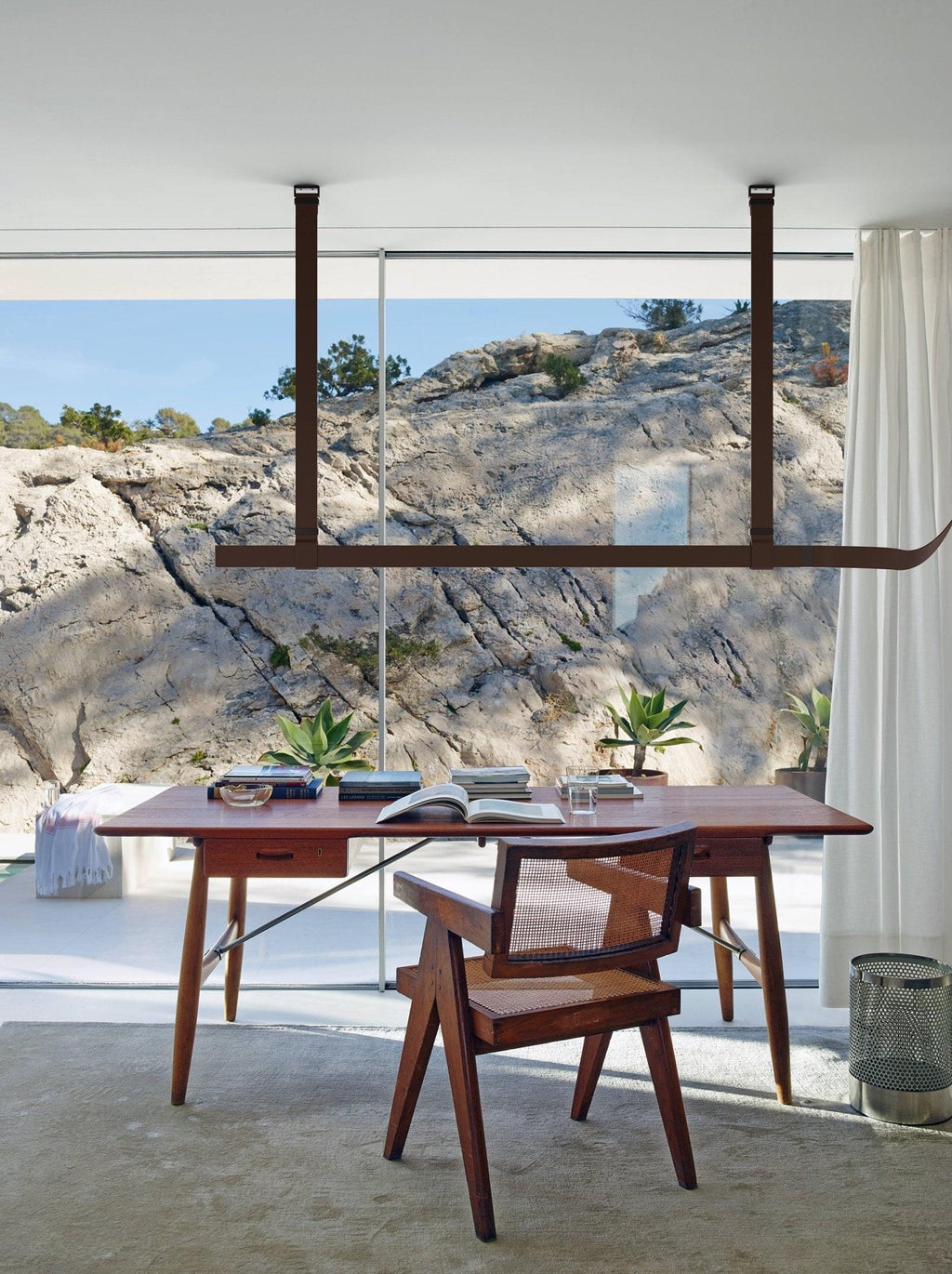 Arcadia Modern Leather Pendant Lamp