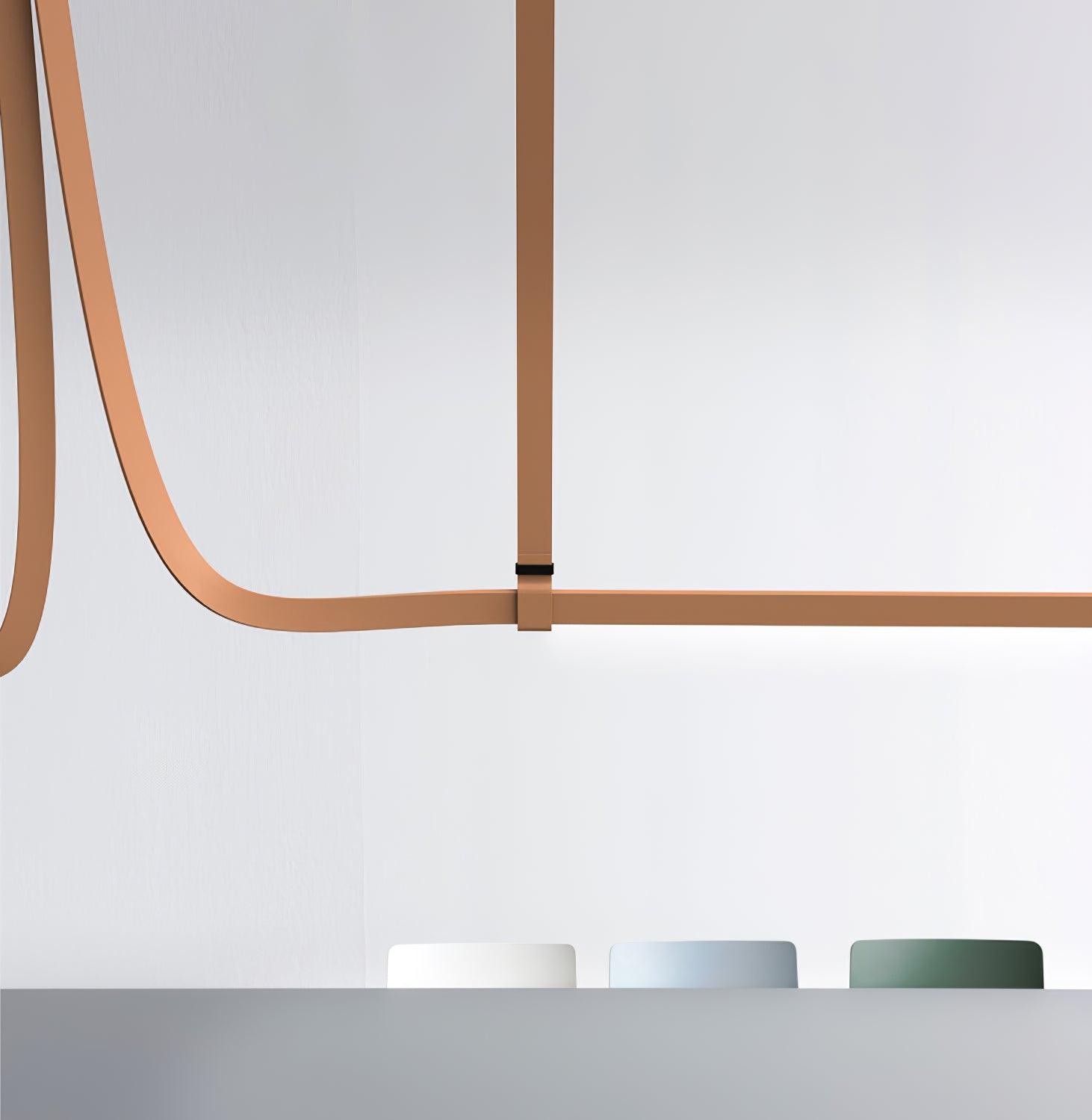 Arcadia Modern Leather Pendant Lamp
