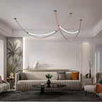 Belt Pendant Lamp Leather Silicone Minimalist