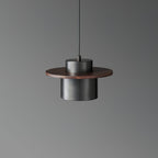 Aurora Industrial Brass Pendant Light