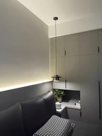 Aurora Industrial Brass Pendant Light