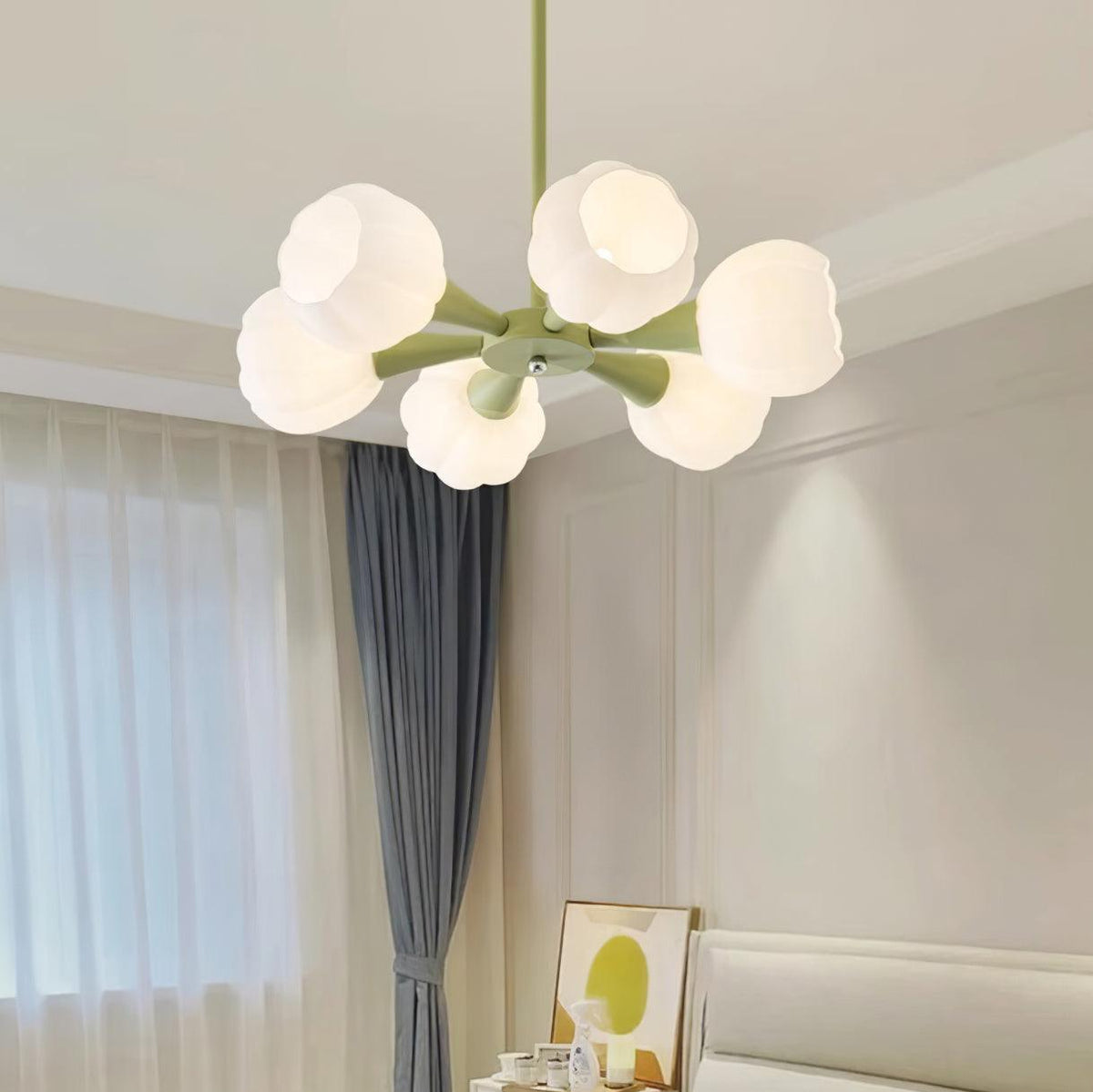 Bethel Rustic Pumpkin Chandelier