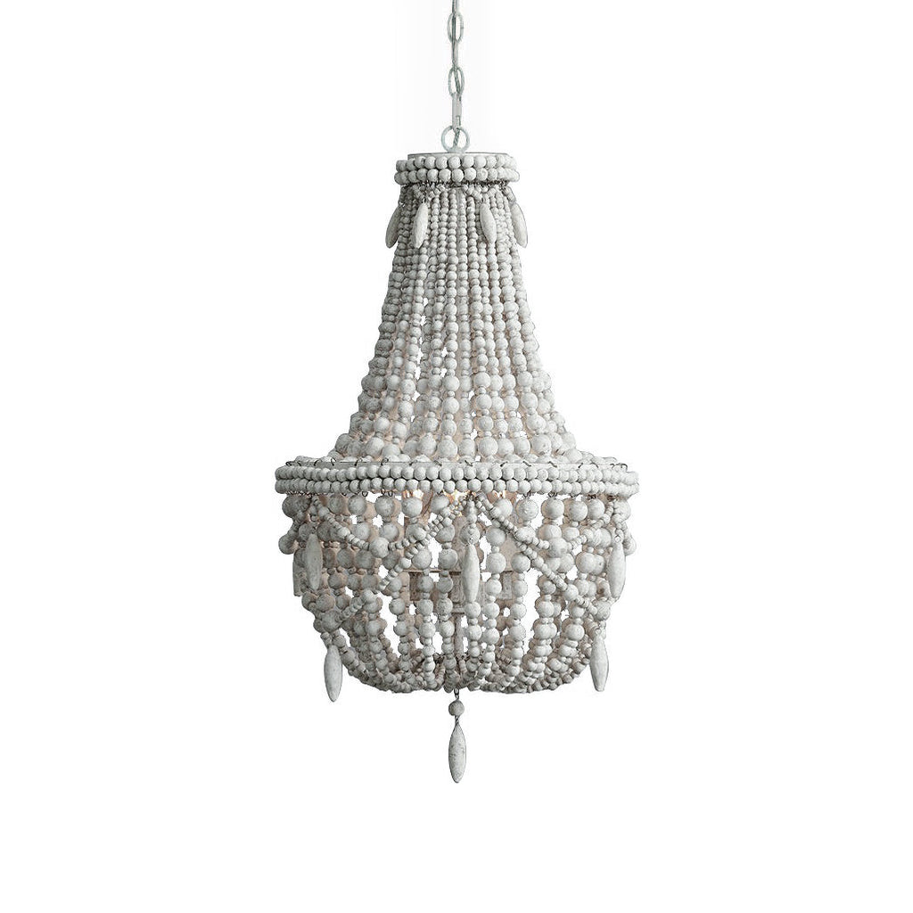 Eirikuvyu Postmodern Luxury Bead Wood Chandelier