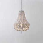Eirikuvyu Postmodern Luxury Bead Wood Chandelier