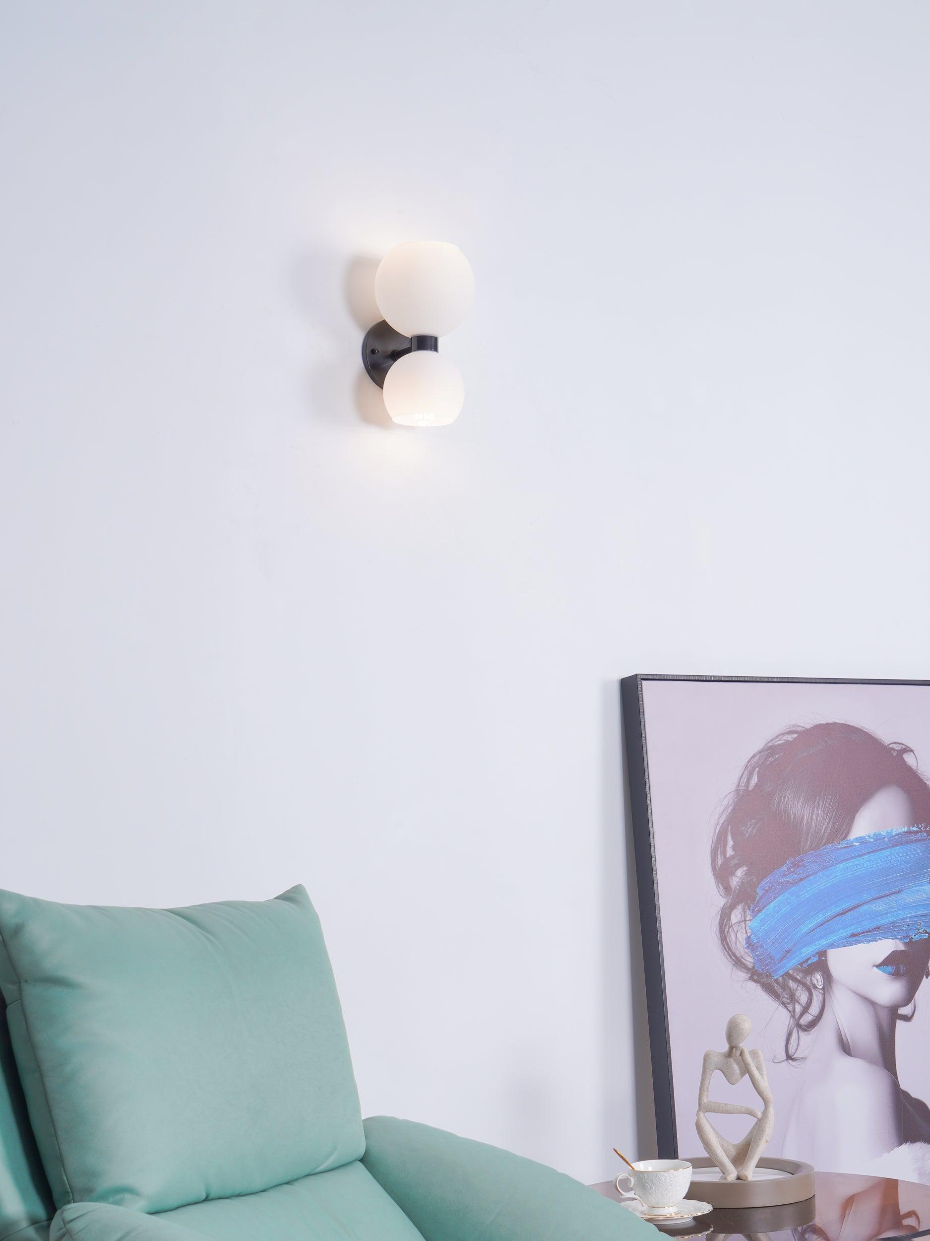 Avynion Modern Nordic Art Glass Wall Lamp