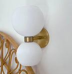 Umarion Round Pearl Glass Sconce Wall lamp
