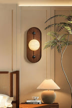 Mylaearae Orb Alabaster Wall Light