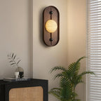 Mylaearae Orb Alabaster Wall Light