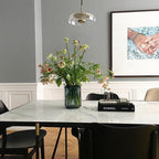 Lustra Pendant Lamp Transparent Glass Sleek