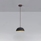 Dome Vintage Wood Pendant Lamp