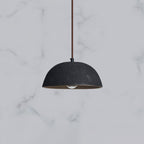 Dome Vintage Wood Pendant Lamp