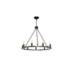 Isoran Industrial Iron Chandelier