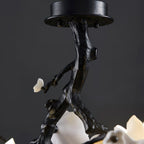 Lustra Pendant Lamp Black Copper Tree Wild Fruits