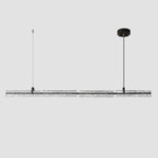 Cedorisra Luxury Ice Black Glass Pendant Lamp