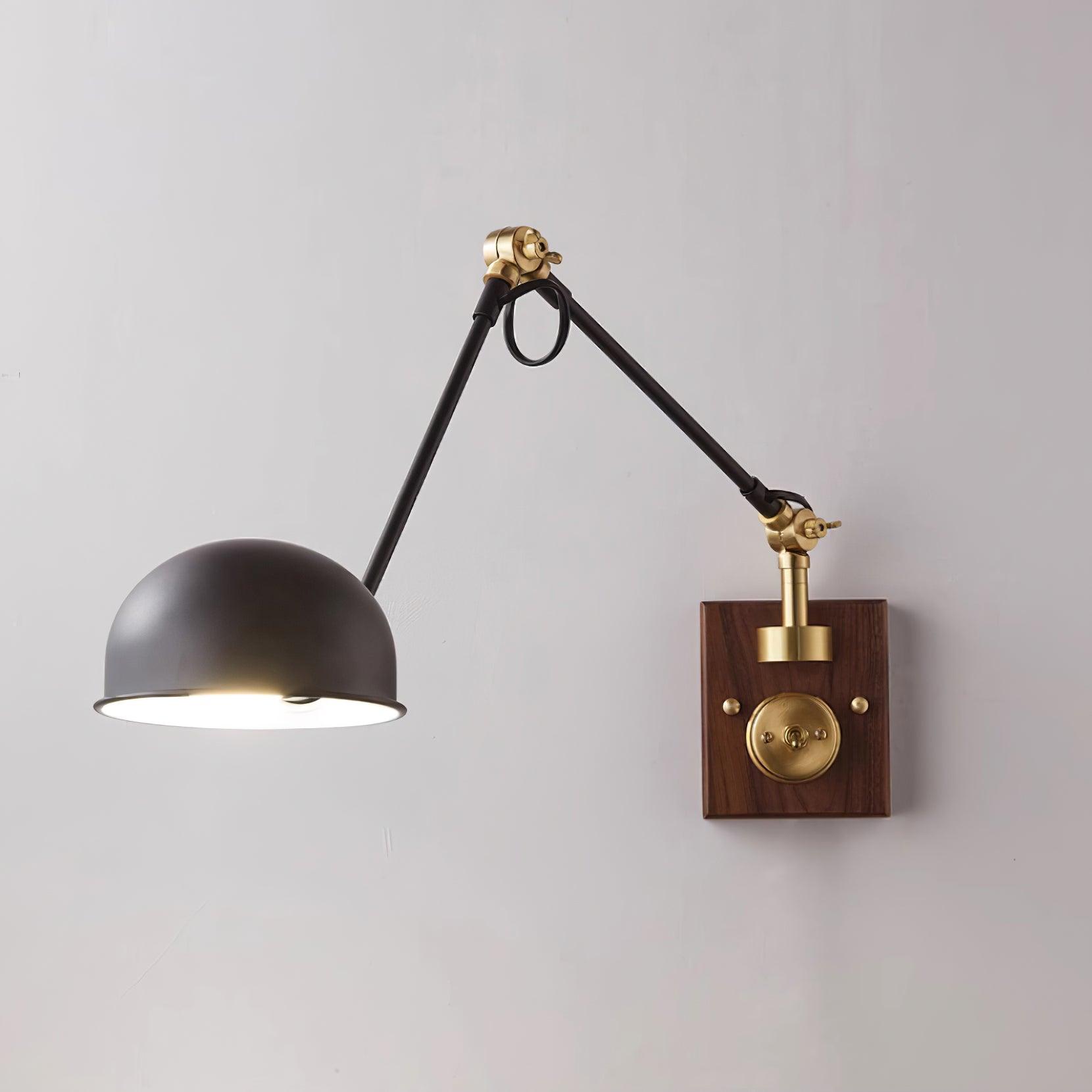 Blair Wall Lamp Swing Arm Dome