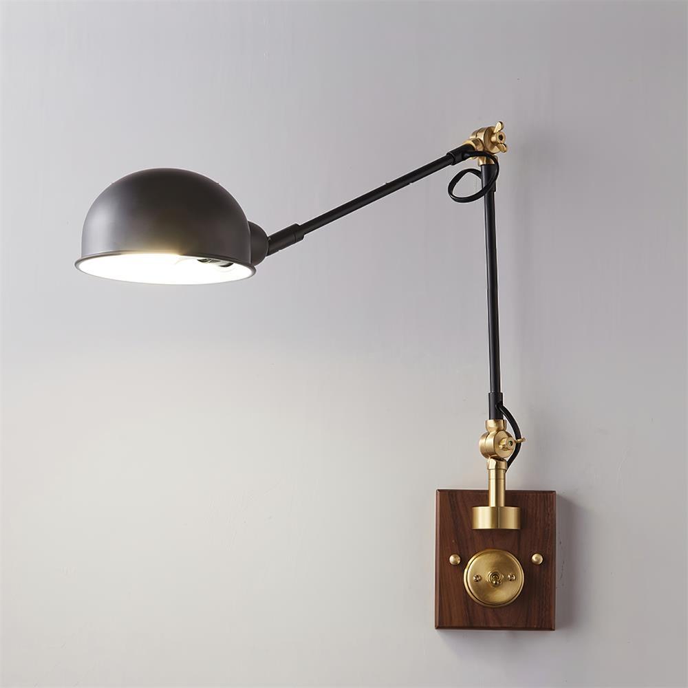 Blair Wall Lamp Swing Arm Dome