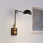 Blair Wall Lamp Swing Arm Dome