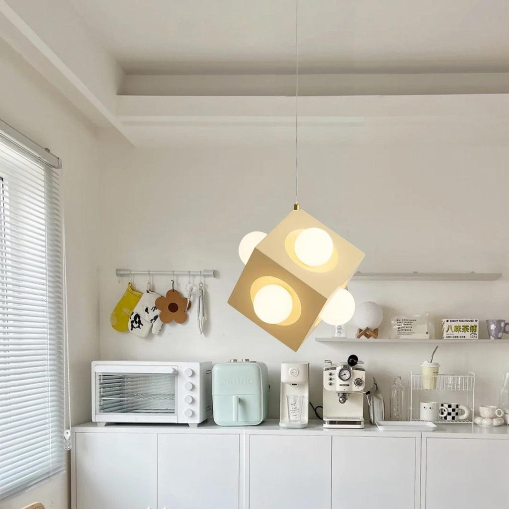 Block Pendant Lamp Cubic Minimalist