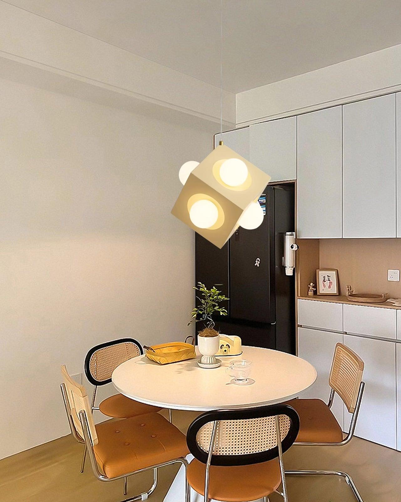 Block Pendant Lamp Cubic Minimalist