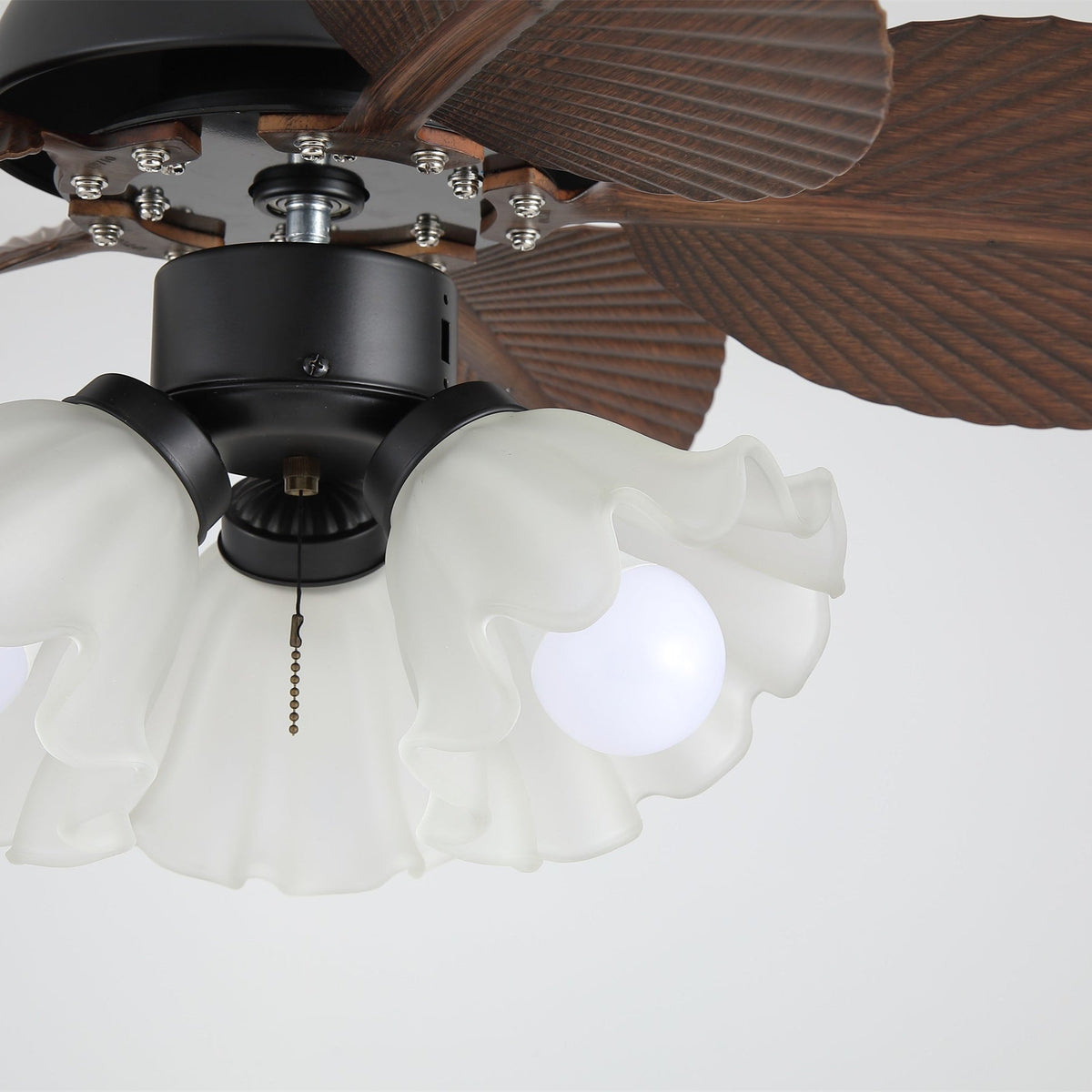Bloom Modern Metal Ceiling Fan Light