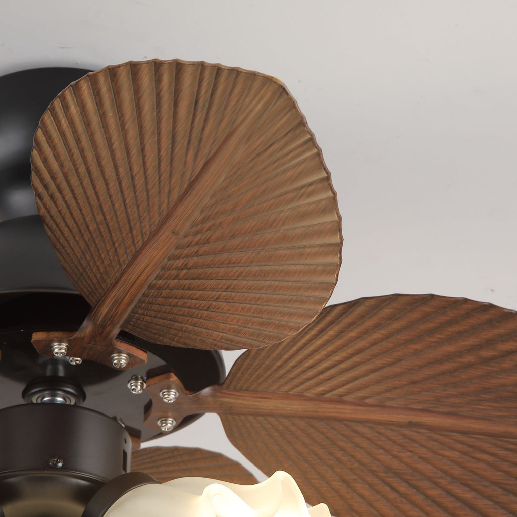 Bloom Modern Metal Ceiling Fan Light
