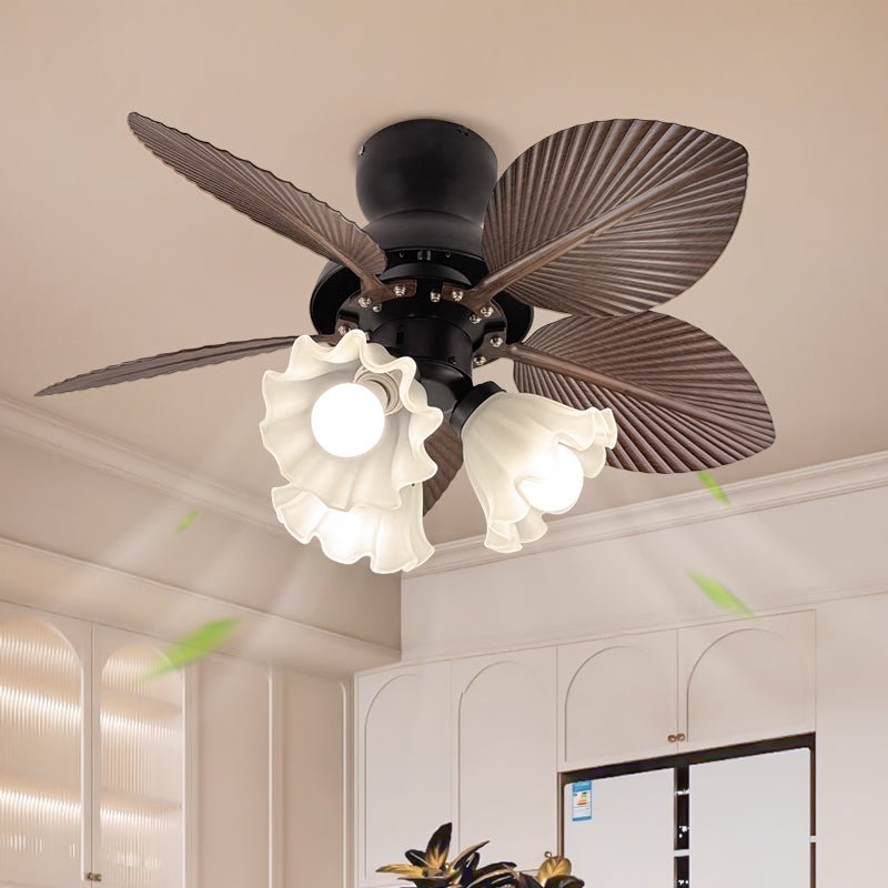 Bloom Modern Metal Ceiling Fan Light