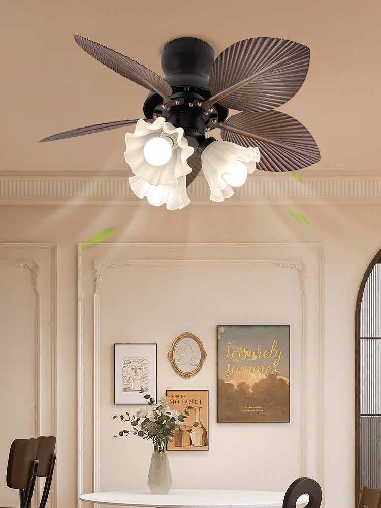 Bloom Modern Metal Ceiling Fan Light