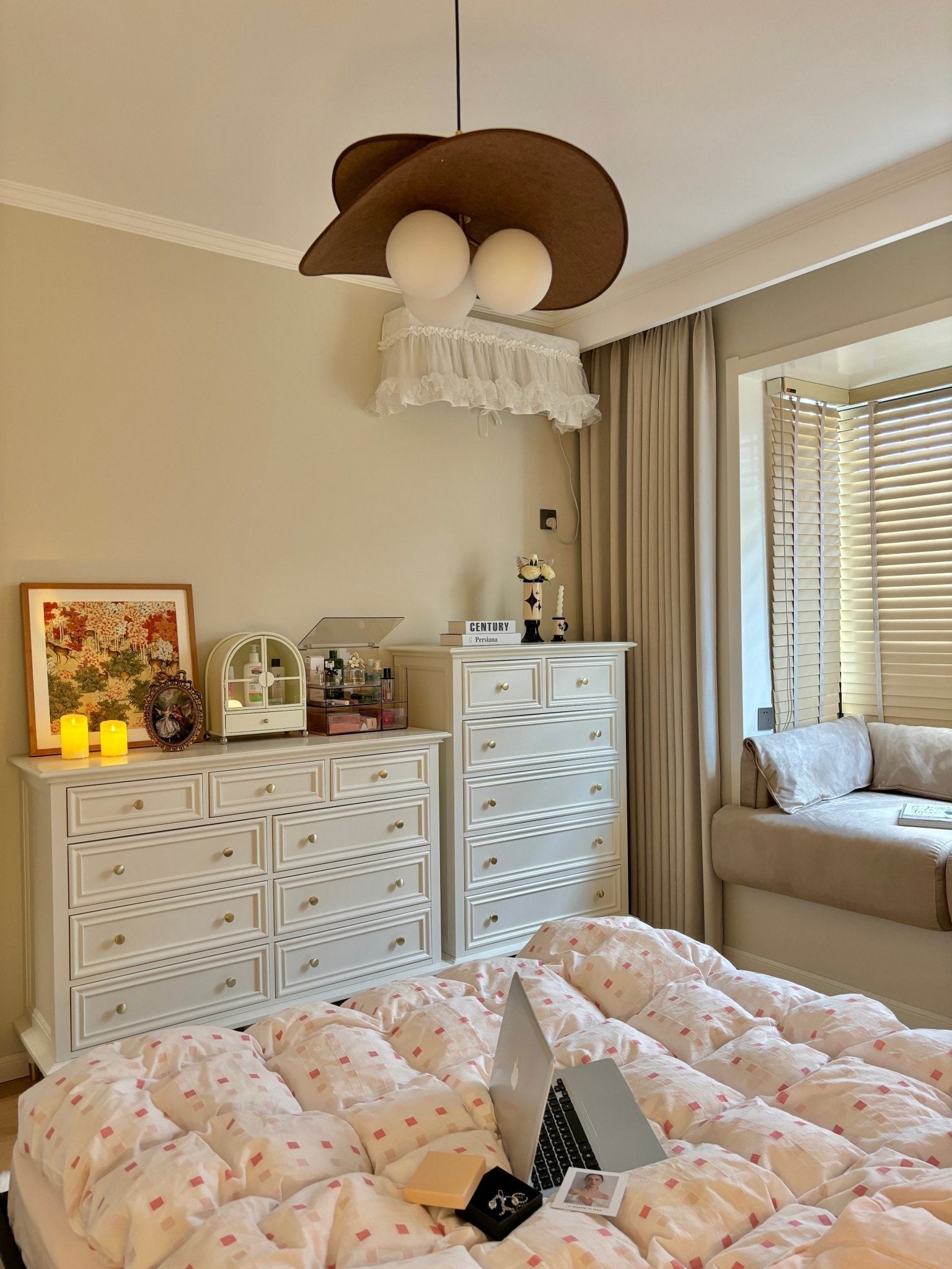 Bloom Modern Wood Chandelier