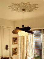 Bloom Modern Wood Chandelier