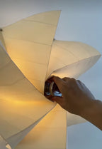 Vadorir Spiral Fabric Pendant Light