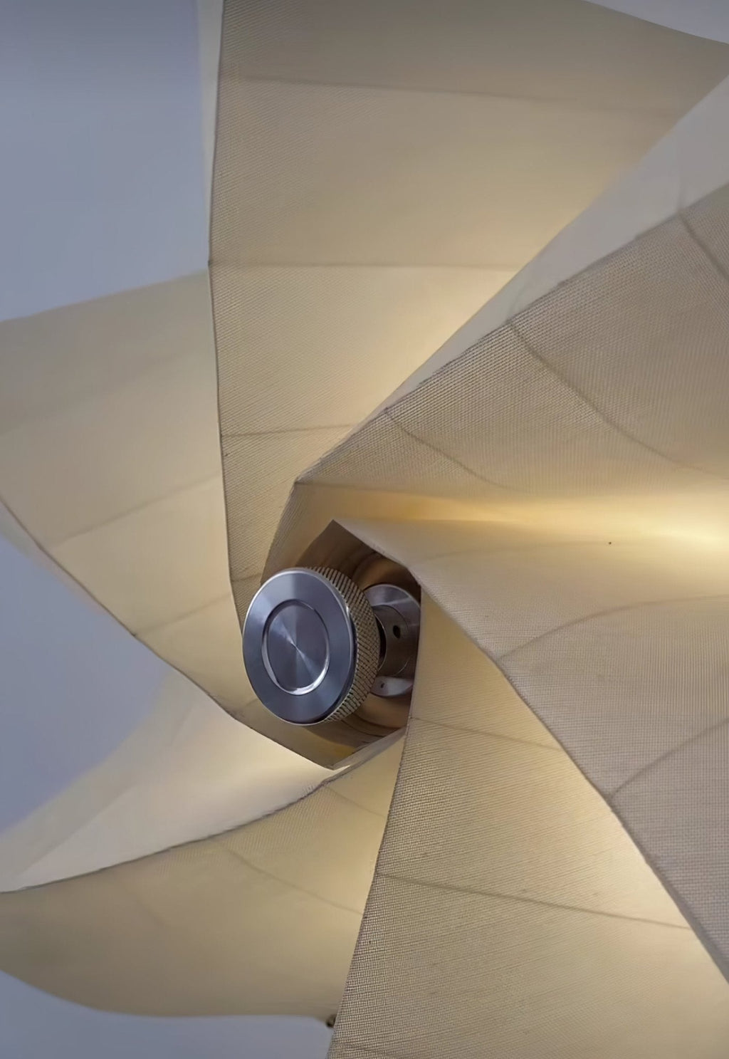 Vadorir Spiral Fabric Pendant Light