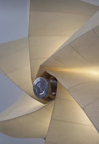 Vadorir Spiral Fabric Pendant Light