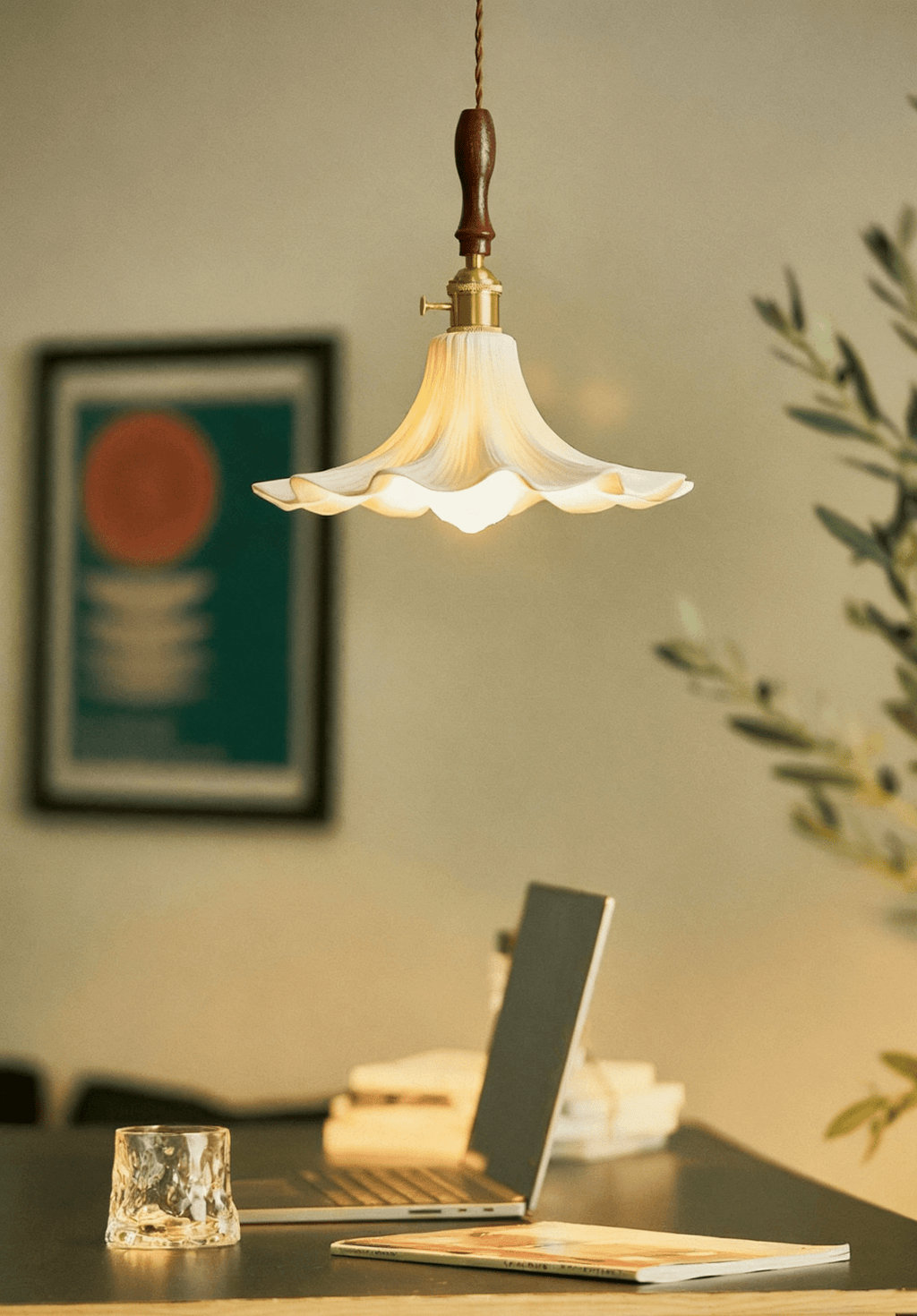 Bloom Vintage Metal Pendant Light