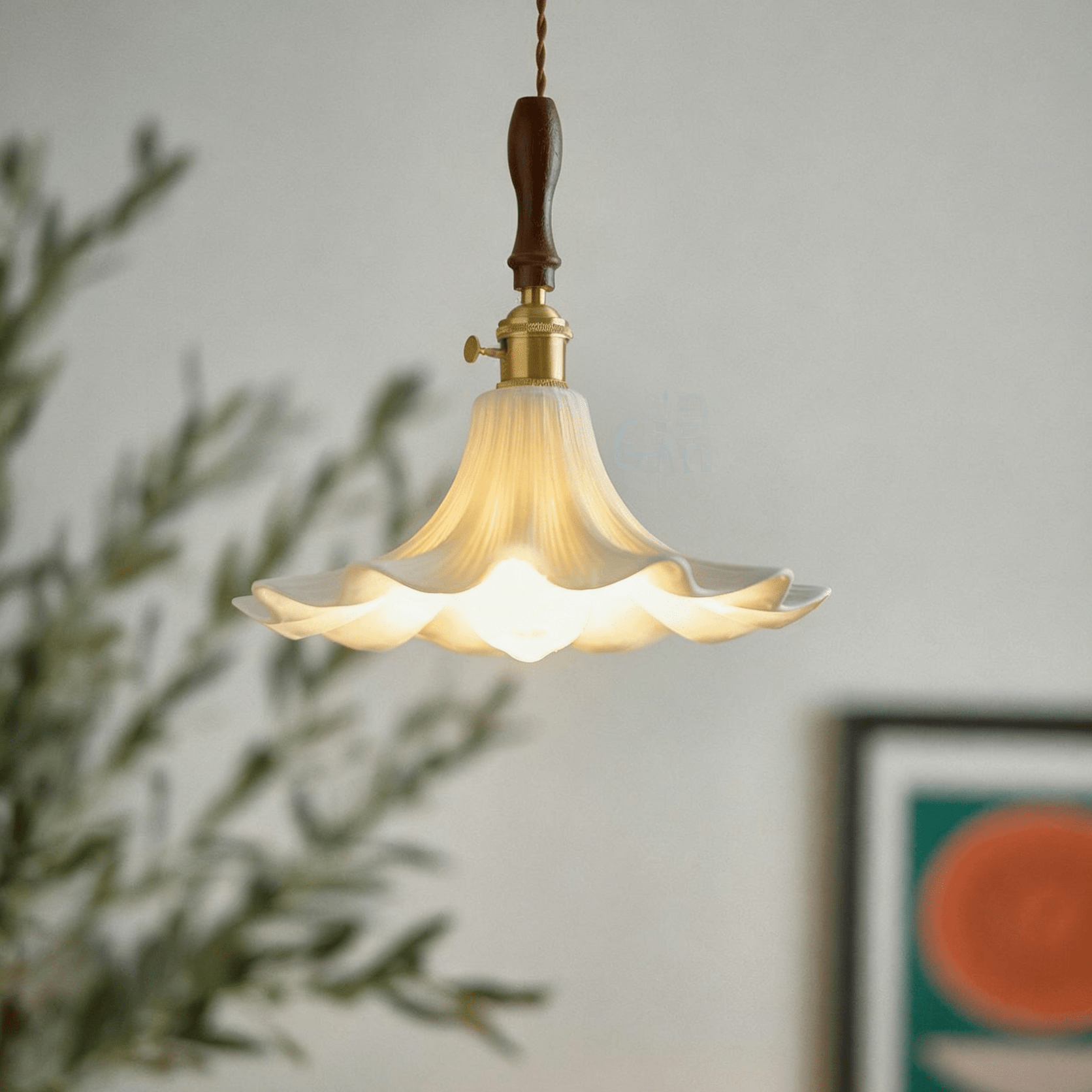 Bloom Vintage Metal Pendant Light