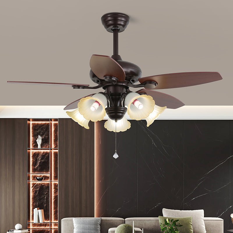 Elora Vintage Ceiling Fan Light