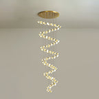 Ernoreth Art Deco Ceramic Chandelier