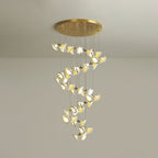 Ernoreth Art Deco Ceramic Chandelier