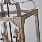 Lustra Chandelier Rustic Cube Vintage Frame