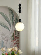 Aeris Minimalist Wood Pendant Lamp