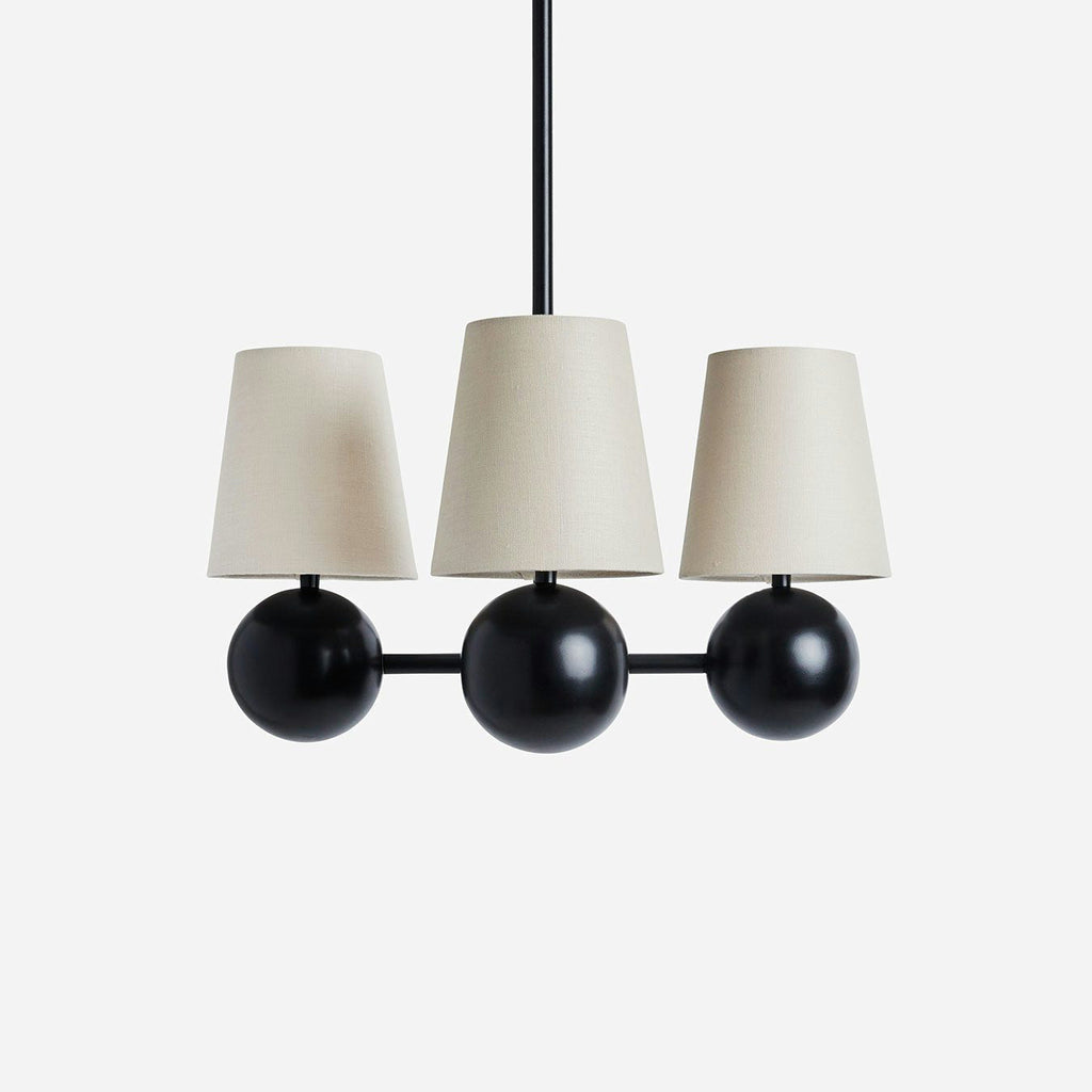 Aevuvyj Premium Elegance Brass Fabric Chandelier