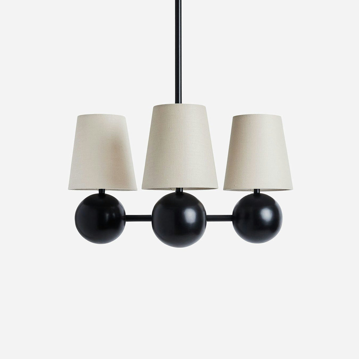 Aevuvyj Premium Elegance Brass Fabric Chandelier