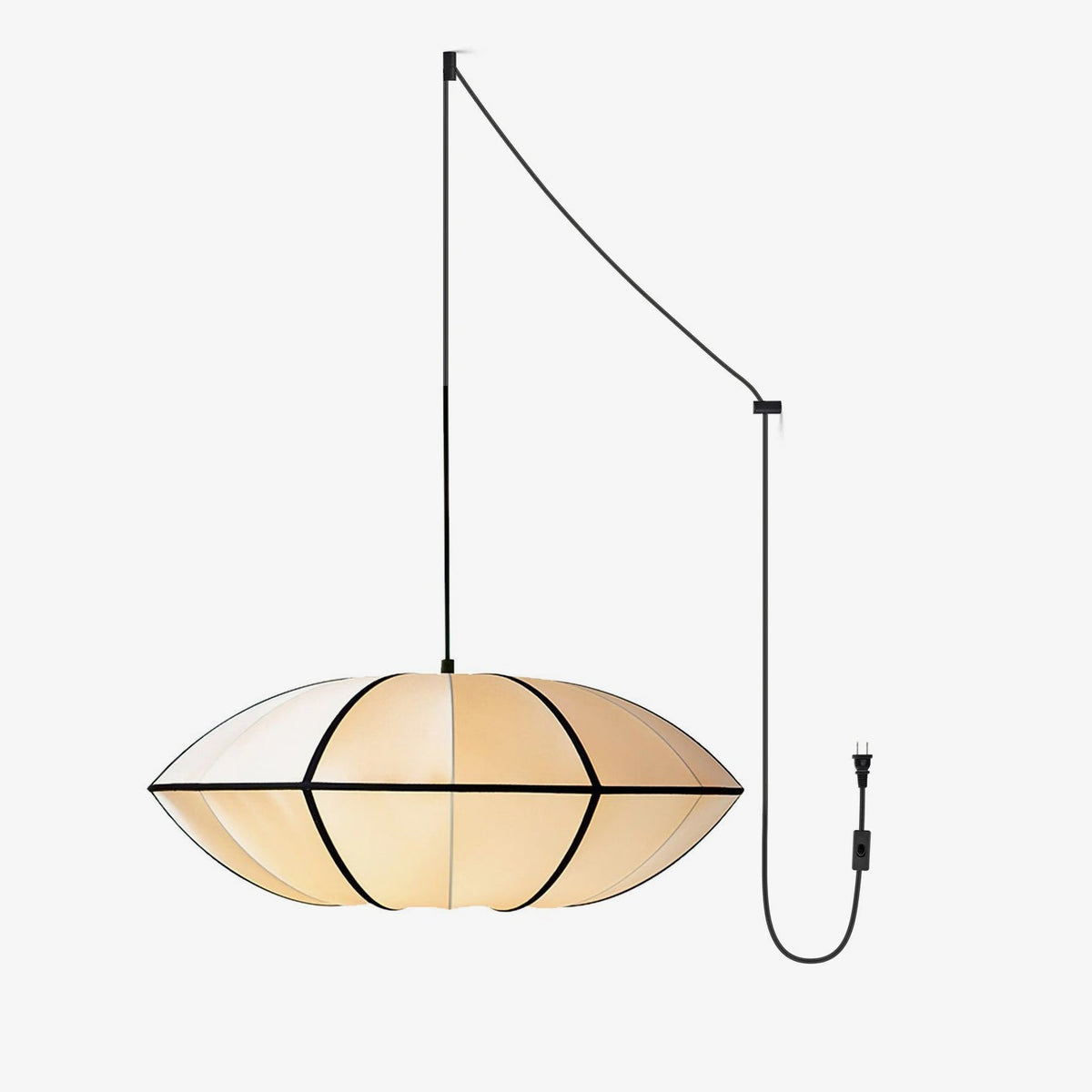 Viorace Fabric Futuristic Pendant Lamp