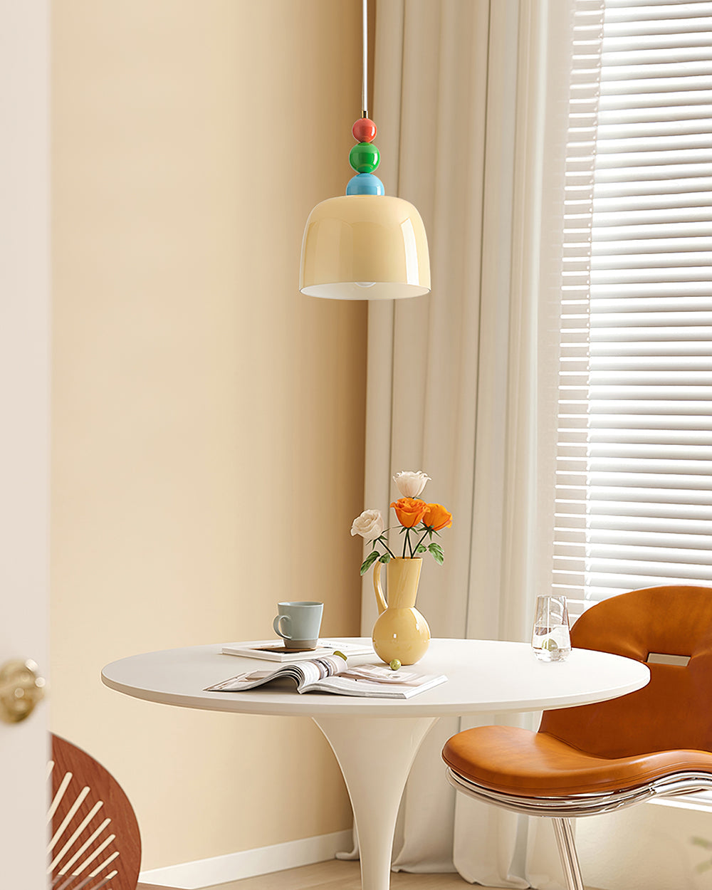Pavine Colorful Beaded Plug-In Pendant Lamp