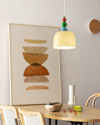 Pavine Colorful Beaded Plug-In Pendant Lamp