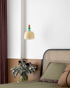 Pavine Colorful Beaded Plug-In Pendant Lamp
