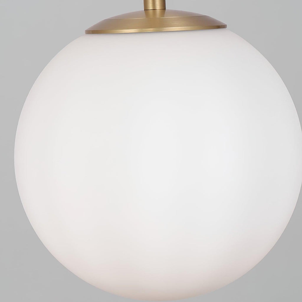 Aviaran Brass & Glass Classic Pendant Light