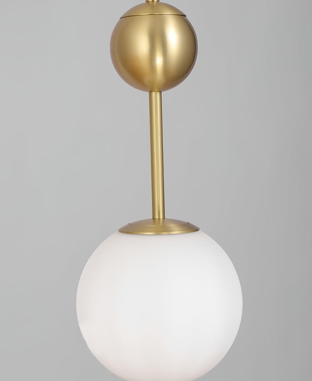 Aviaran Brass & Glass Classic Pendant Light