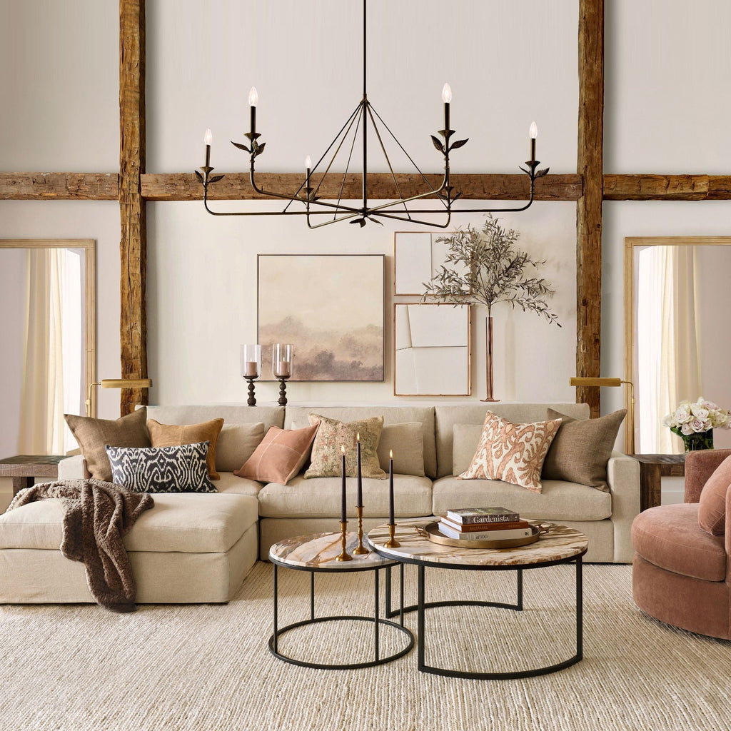 Eurtheion Spring Island Basket Chandelier