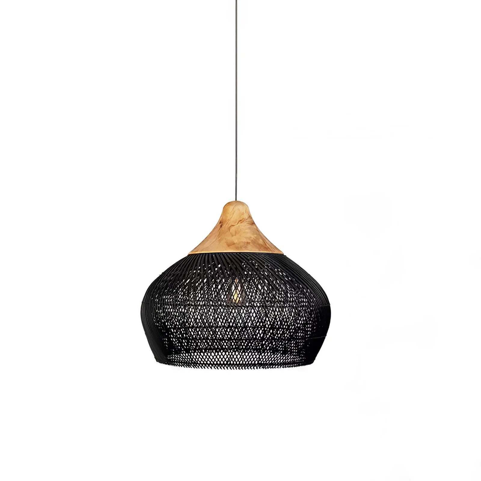 Ritta Braided Rattan Pendant Light - image 93