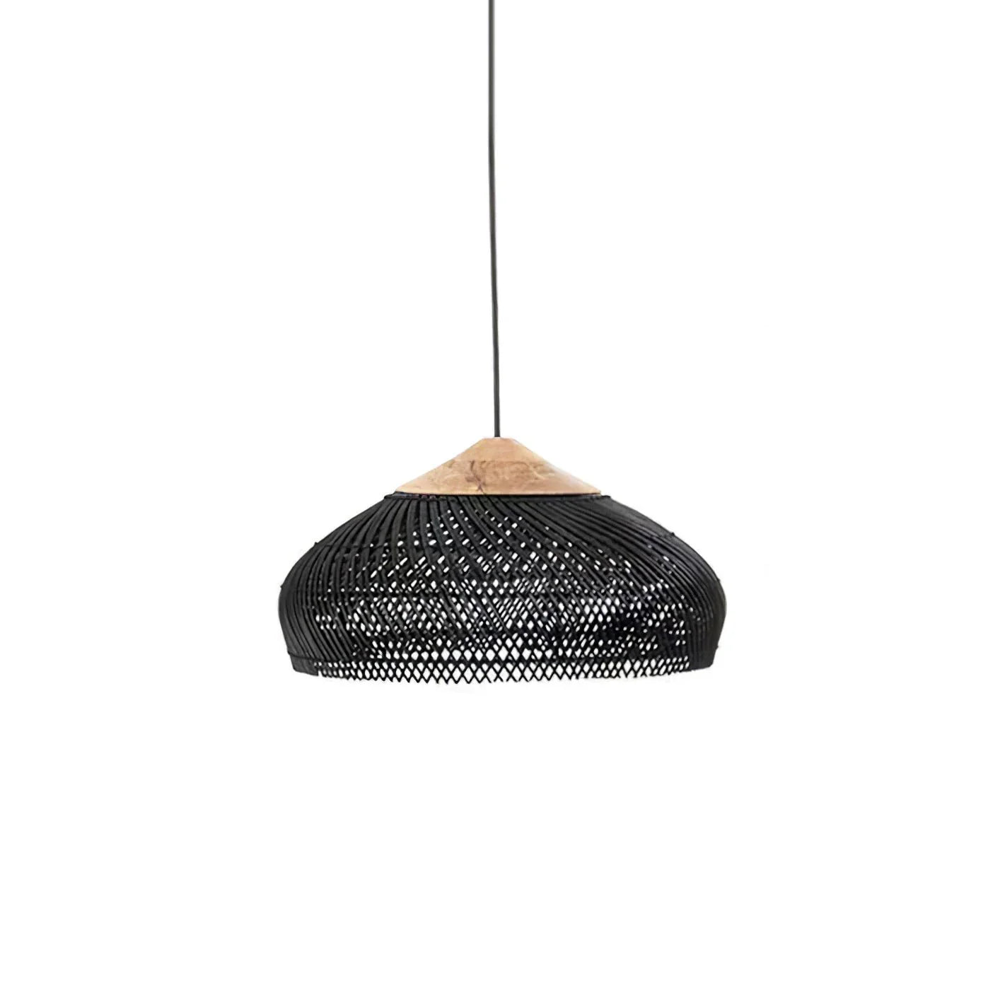 Ritta Braided Rattan Pendant Light - image 85